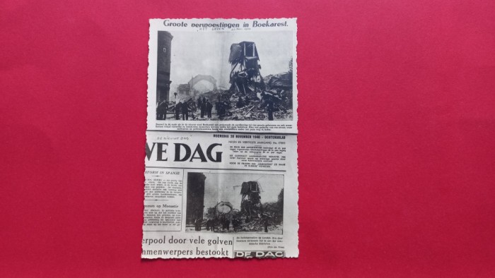 Bucuresti Dezastru Cutremurul din 1940 Earthquake