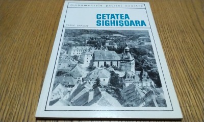 CETATEA SIGHISOARA - Vasile Dragut - 1968, 55 p.+ 51 ilustratii foto