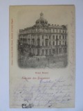 Cumpara ieftin Rară! București:Hotel Bristol,carte poștala circulata la New York 1899
