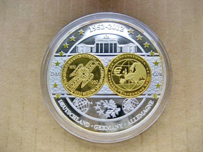 A183-UNC-Medalia euro Germania aniversara Muzeul natiunii germane 1852-1952-2012 foto