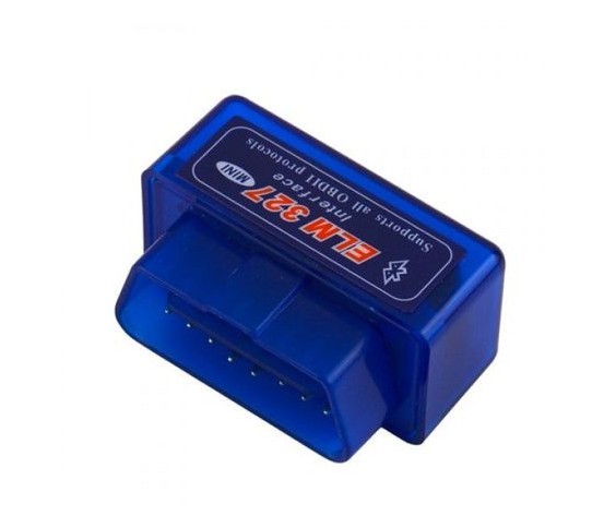 Dispozitiv de diagnoza auto Automat, ELM 327 LQ OBD II Bluetooth V2.1, Albastru
