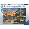 Puzzle Apus In Paris, 2000 Piese, Ravensburger