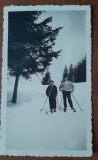 Fotografie, parintii lui Geo Litarczek, parintele radiologiei romanesti, laPredeal pe partia de schi, 1934