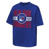 New York Rangers tricou de copii NHL Shot Speed Short Sleeve Elevated - 158&ndash;164 cm (12&ndash;14 ani)