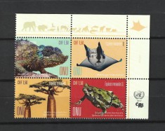 ROMANIA 2017-EMISIUNE COMUNA ONU-ROMANIA, SPECII PERICLITATE, GENEVA-LP 2145c