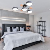 Lustra Led Moderna Cu Telecomanda, 3000K-6500K