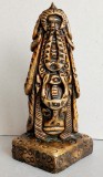 Totem razboinic incas 27cm - Statueta simbolica, sculptura falica imitatie de os