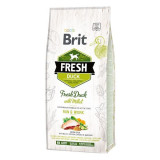 Cumpara ieftin Brit Fresh Duck and Millet Active, 12 kg