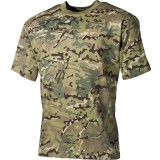 Tricou Tactic Militar US-ARMY 170gsm Bumbac MultiCamo MFH (Marime: L)