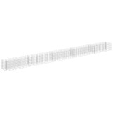 Cumpara ieftin Strat inaltat gabion, 450 x 30 x 30 cm, otel galvanizat