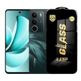 Folie de Protectie pentru Realme C71, TEO, Sticla Securizata ESD, Margini Negre, Rezistenta la Zgirieturi, Antistatica, 0.35 mm, Transparenta