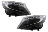 Faruri LED Mercedes V-Class W447 Vito (2014-2017) Negru Performance AutoTuning, KITT