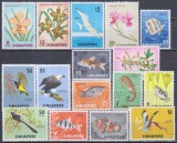 Timbre cu floră și faună din Singapore