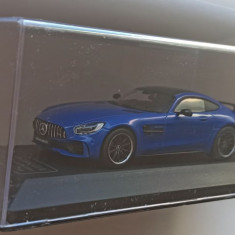 Macheta Mercedes-Benz AMG GT R Coupe 2018 albastru - CMR/PremiumX 1/43