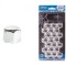 Set capace prezoane 19 mm, culoare Crom AVX-AMG21304