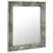 vidaXL Oglindă de perete &icirc;n stil baroc, argintiu, 50 x 60 cm 320318