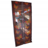 Plasa pentru usa impotriva tantarilor, mustelor si altor insecte, cu magnet, model fluture, 218x96 cm
