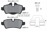 Set placute frana TEXTAR 2428901