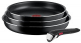 Cumpara ieftin Set de 3 tigai Tefal Ingenio Easy On + maner detasabil, 22 24 26 cm, antiaderente, acoperire din titan - RESIGILAT