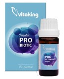 Complex de Picaturi Probiotice (10 tipuri de bacterii) 6 mililitri Vitaking