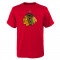 Chicago Blackhawks tricou de copii Team Logo red - XL (18-20)