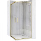 Cabină de duș Rea City 90x90 cm Gold