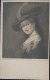 Carte Postala, Tablou, Galeria din Dresda, perioada interbelica