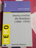 Gabriel Asandului, Istoria evreilor din Rom&acirc;nia (1866-1938)