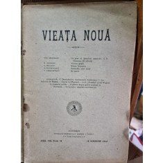 Revista Vieata Noua Nr. 19 noiembrie 1912
