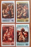 DOMINICA.-1982-&#039;&#039;PICTURI- CELEBRE-RELIGIE&#039;&#039;CRACIUN-82-MADONA cu Pruncul&#039;&#039;--Serie de 4v..-MNH NESTAMP. -Calitate EXTRA
