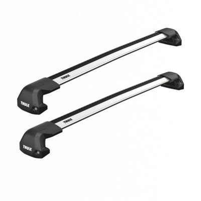 Bare transversale Thule Edge Clamp Silver pentru Fiat Idea, 5 usi, model 2005-2012 foto