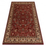Covor de l&acirc;nă KASHQAI 4362 302 ornament vin roșu / bej , 200x300 cm