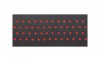 Ghidolina Bicicleta WAG Double Color Negru/Rosu, 1800mm, 2 buc - Banda Ghidon Cursa/Sosea + Capace Ghidon Incluse