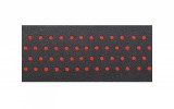 Ghidolina Bicicleta WAG Double Color Negru/Rosu, 1800mm, 2 buc - Banda Ghidon Cursa/Sosea + Capace Ghidon Incluse