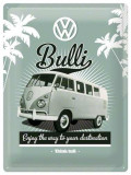 Placa metalica - Volkswagen Bulli - 30x40 cm