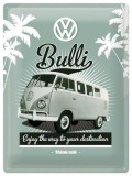 Placa metalica - Volkswagen Bulli - 30x40 cm, Nostalgic Art Merchandising