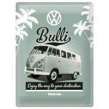 Placa metalica - Volkswagen Bulli - 30x40 cm