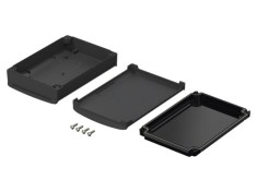Carcasă desktop BOPLA BoVersa policarbonat neagră 120x170x52mm IP66/IP68