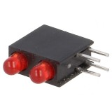 LED Roșu 3mm 20mA 2-2.5V