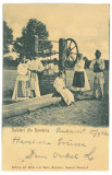 4860 - BUCURESTI, ETHNIC, Litho, Romania - old postcard - used - 1902