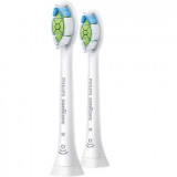 Rezerve periuta de dinti electrica Philips Sonicare W Optimal White HX6062/10, 2 buc, standard, Alb