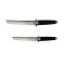 Set doua cutite de vanatoare, DEPOX&reg;, otel inoxidabil, argintiu, 32.5 cm, toc inclus