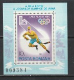 Romania 1979 - #998 Jocurile Olimpice de Iarna S/S 1v MNH, Nestampilat