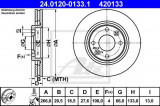 Disc frana CITROEN XSARA Cupe (N0) (1998 - 2005) ATE 24.0120-0133.1