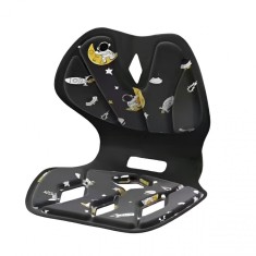 Suport pentru scaun, flippy, pentru corectarea posturii, portabil, pliabil, ergonomic, ameliorare durere, respirabil, 35x32x30 cm, marime l, model rac
