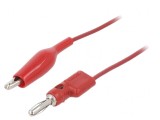 Cablu de măsurare 60VDC 30VAC 5A 0,914m Roșu