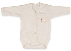 Body cu maneca lunga pentru bebelusi-PIFOU Model 11ML-C, Albastru foto