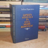 SERBAN PAPACOSTEA - GENEZA STATULUI IN EVUL MEDIU ROMANESC , 1988 *