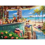 Puzzle Bar Pe Plaja, 1500 Piese, Ravensburger