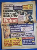 ziarul delict - ziar erotic si magazin - din anii '90